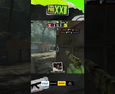 xertioN WINS 1v3 PISTOL CLUTCH! #clutch #esl #cs #кс #counterstrike #csgo