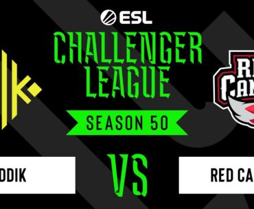 LIVE: ODDIK vs RED Canids - ESL Challenger League - Season 50 SA