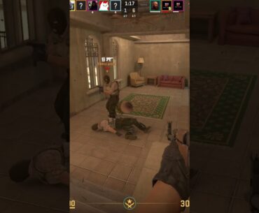 Мой неудачный раунд в Counter-Strike 2 ❤️