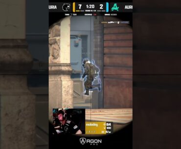 INSANE shot from Furia's Molodoy 🤯 #CS2 #TWC #counterstrike #thunderpick