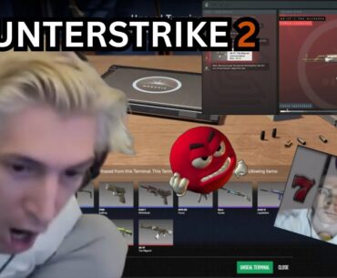 xQc SCAMS HIMSELF in COUNTERSTRIKE 2