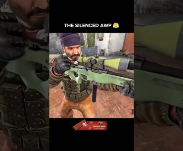 Silenced Awp In Counter Strike? 😂 #csgo