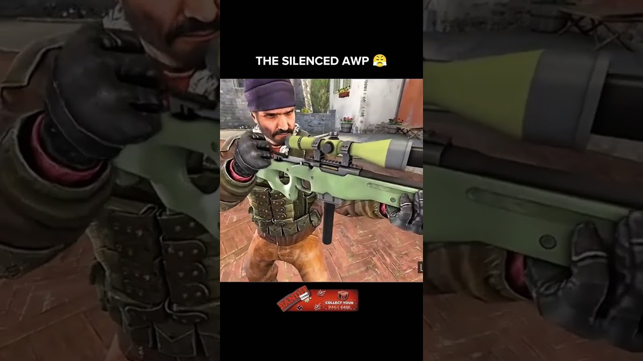 Silenced Awp In Counter Strike? 😂 #csgo Silenced Awp In Counter Strike? 😂 #csgo