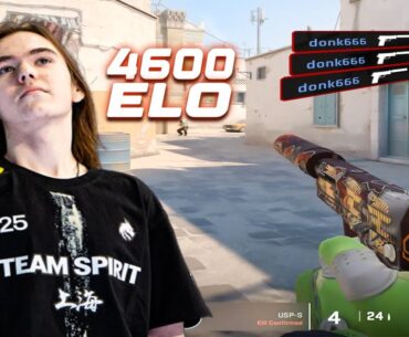 Donk Battles the Sweatiest Players on FACEIT High Elo