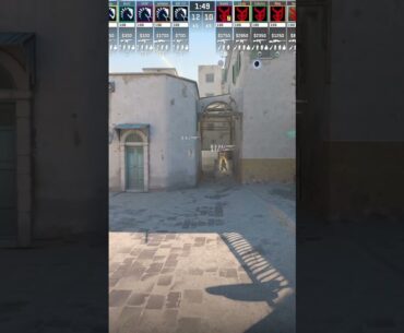 How Nertz Blocks T Vision on Dust 2 Mid (CT Nades)