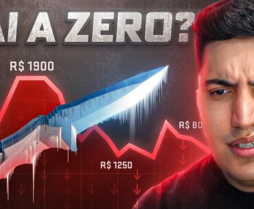 TUDO INDO A ZERO! AS SKINS COLAPSARAM... O MAIOR CRASH DA HISTÓRIA DO CS2  (o que esperar do futuro)