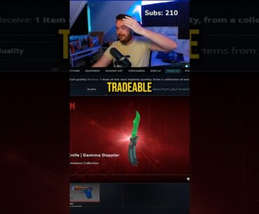FIRST CS2 BUTTERFLY EMERALD TRADE UP