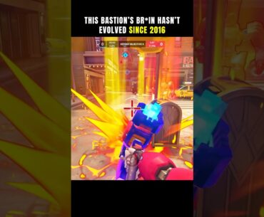 Bastion died 37 times in a row #overwatch2 #ow2 #overwatch #overwatch2clips #gaming