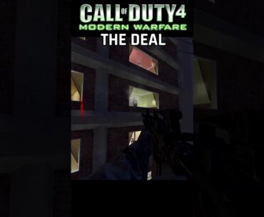 jumping out the window #cod #callofduty #cod4 #thedeal #nostalgia #gaming #short #murry