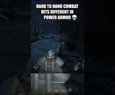 Hand to Hand Combat Hits Different in Power Armor - (Fallout 4 Next-Gen Update)