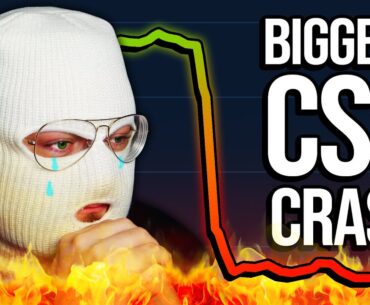 THE BIGGEST CS2 SKIN CRASH EVER (3 BILLION DOLLARS LOST)
