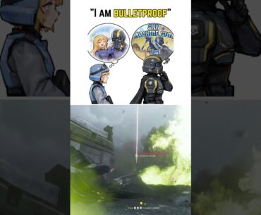 "I AM BULLETPROOF" - Helldivers 2 #shorts