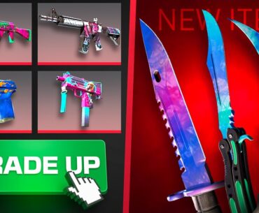 I Traded Up ALL my Skins for KNIVES & GLOVES | CS2 Update