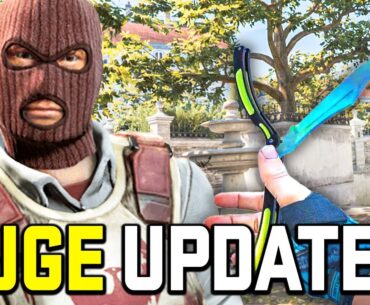 CS2 HUGE UPDATE!!! TRADE UP TO A GOLD!?