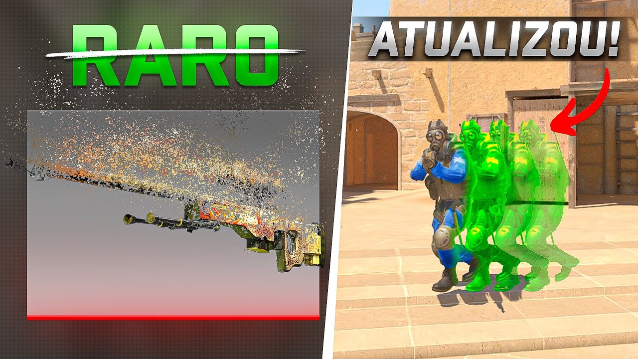 CS2 ATUALIZOU: FIM da RARIDADE das SKINS, MELHORIAS NA MOVIMENTAÇÃO e MAIS CS2 ATUALIZOU: FIM da RARIDADE das SKINS, MELHORIAS NA MOVIMENTAÇÃO e MAIS