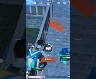 1 VS 4 OUT OF ZONE GAMEPLAY SHORT #PUBG #pubgmobile #VIRAL #videogame firstpersonshooter #pubg