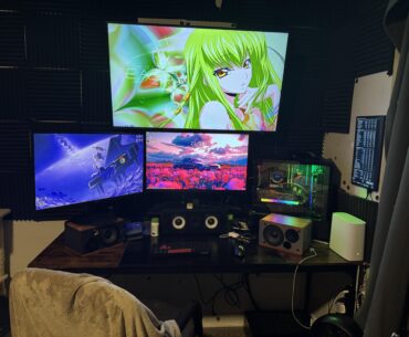 Temporary apartment set up