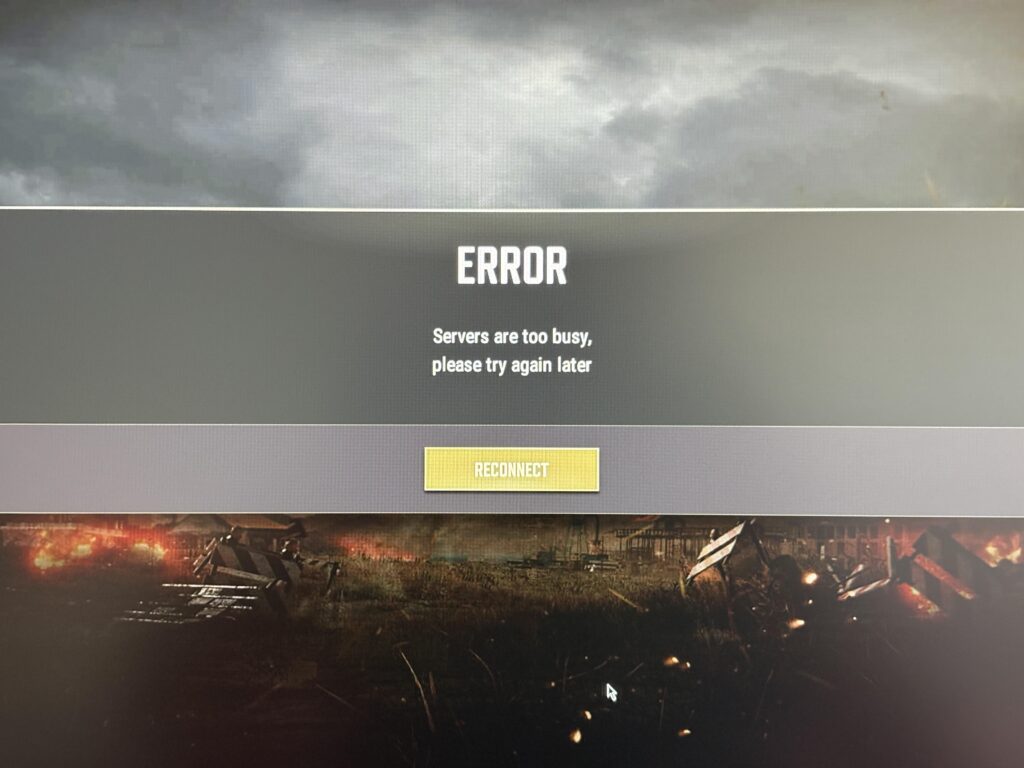 Constant timeout error