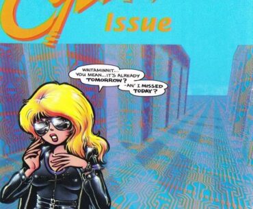 Art by Larry Welz in Mondo 2000, Fall 1989