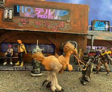 My old West/Cyberpunk Diorama and Figures