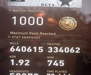 Next goal 100k headshots...