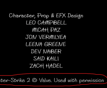 Valve approved the appearance of CS2 in Smiling Friends Season 3
