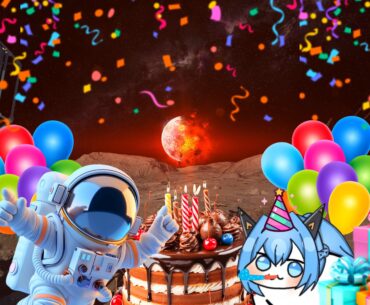 Me out here in the moon celebrating my birthday while the Earth fucking explodes….