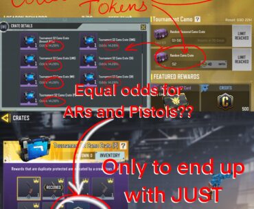 PLEASE CHANGE the Elite Token - Seasonal camo crates System!