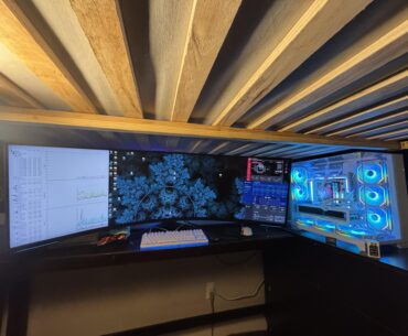 Loft bed ultra ultrawide heaven.