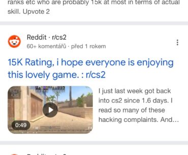 CS2 is only playable at 15k ELO