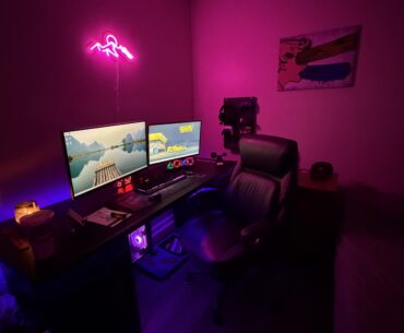 My very first battle station