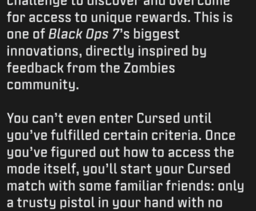 "god, I wish we didn't have loadouts in modern zombies" great thing there's a mode just for you then