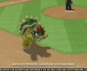 Mario Superstar Baseball 2005 gamecube commercial.