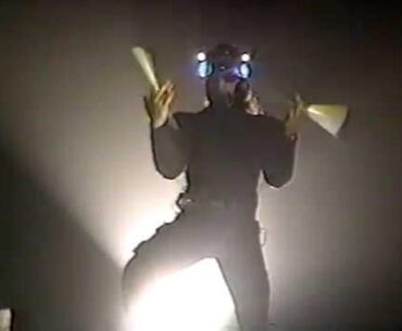 Brock Seiler Japan Fuji TV >>> cyber punk band from the 80s where the guy drums on his suit!! !! !! !! <3 <3 <3 <3
