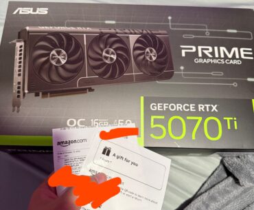 Randomly Gifted a 5070ti???