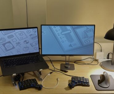 Downgraded to a portable battlestation…