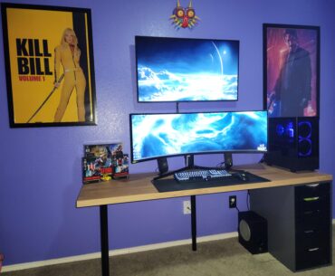Figured I might show off my Battlestation since I scroll through so often. Fresh paint on the walls and fresh cable management to make a good impression.