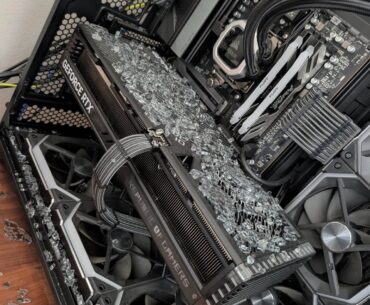 Open to suggestions how to safely handle glass inside case