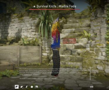 Avoided trade-up for 5 coverts and purchased this by selling 4 on marketplace on Monday… my first knife.
