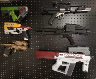 My stash wall