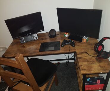 My very first gaming setup