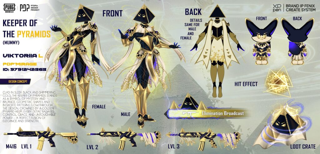 New Mummy concept for PUBG Mobile