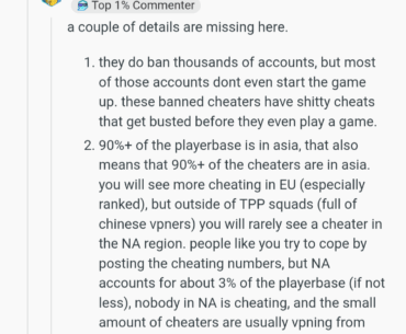 Why do people gaslight so hard that cheaters aren't in NA but admit they're elsewhere?
