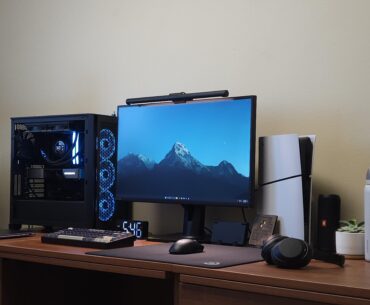 My first dorm setup