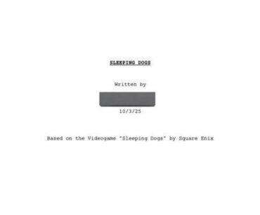 Simu Lu has finished the draft for The Sleeping Dogs movie