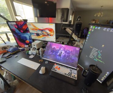 Mac and PC setups