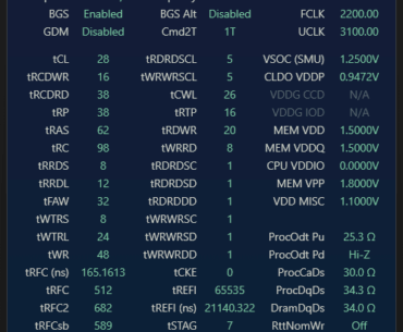 Need help optimizing DDR5 timings - 9800X3D + 2x24GB Hynix M-die @ 6200MHz