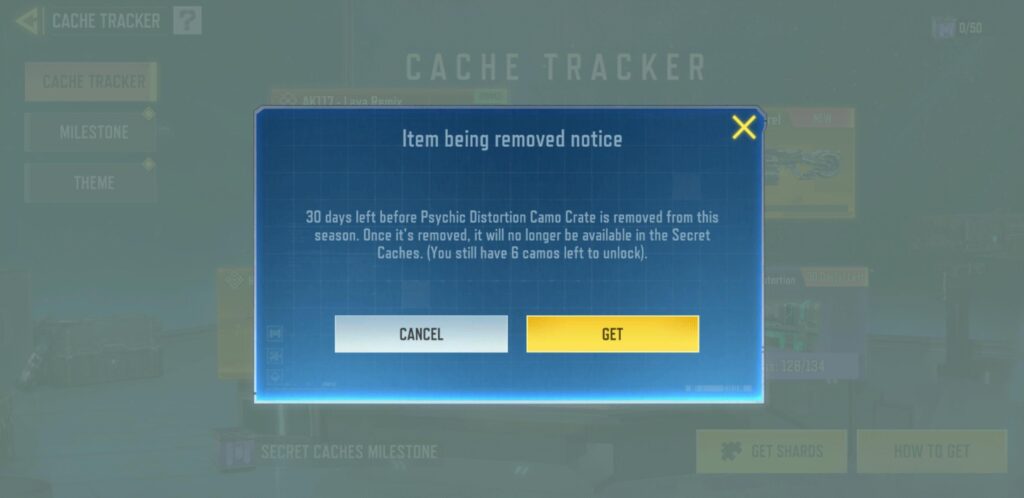 30 days left for Psychic Distortion camo.