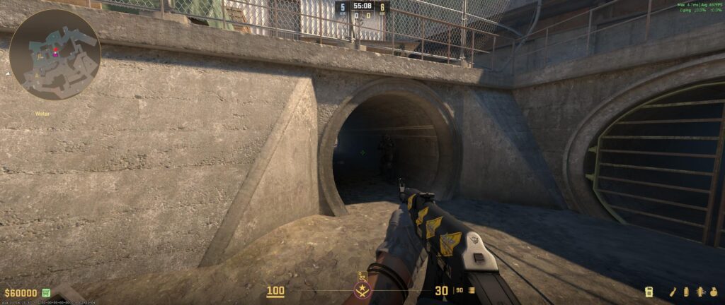Dev please add a light in short pipe, thank you