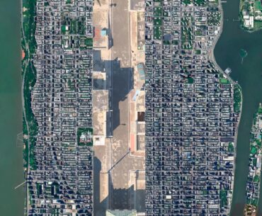 New York City but Central Park is replaced with Dust2 long